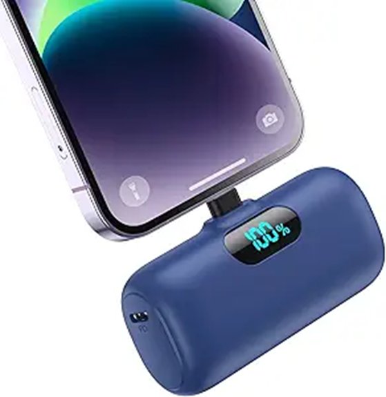 fast 5000mah iphone charger