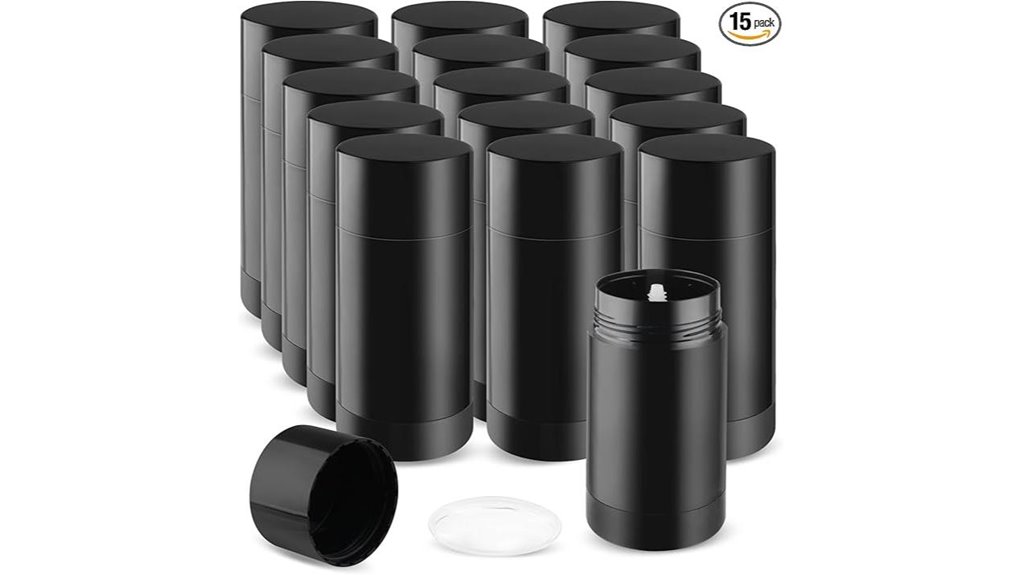 fifteen 1oz empty tubes