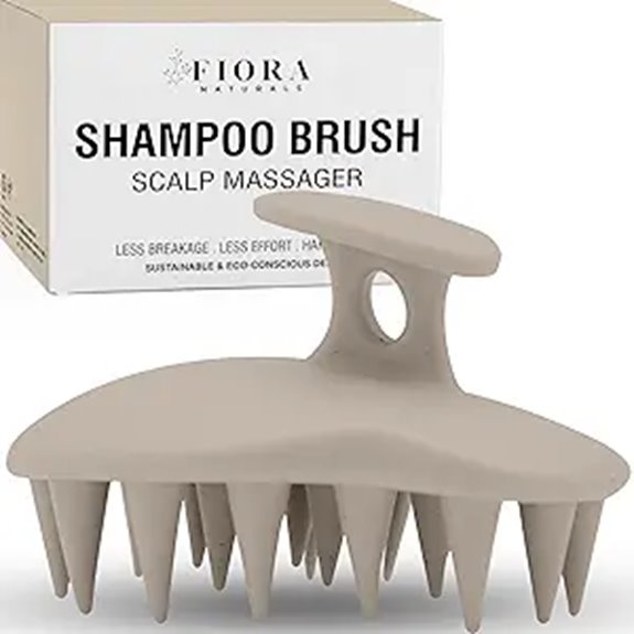 fiora shampoo massager brush