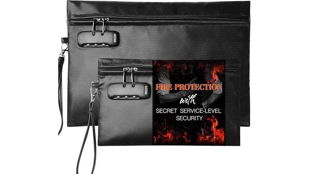 fireproof document safe set