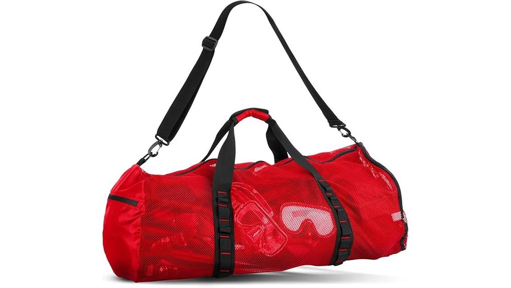 fitdom 90l water duffle