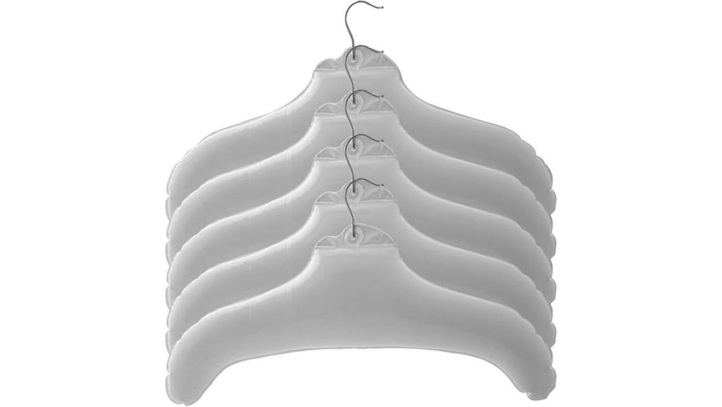 five unit inflatable waterproof pvc hangers