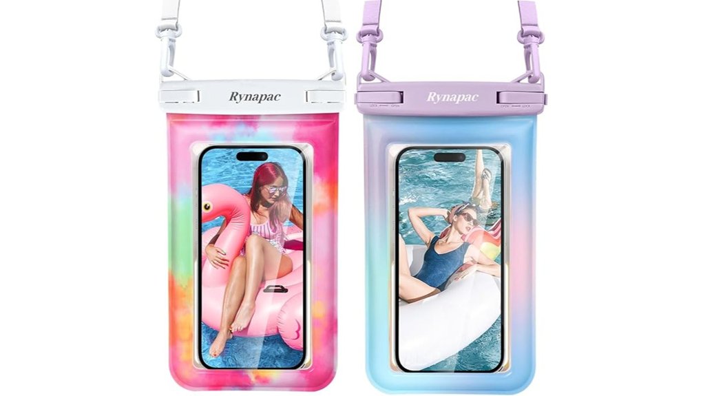 floatable waterproof phone pouch