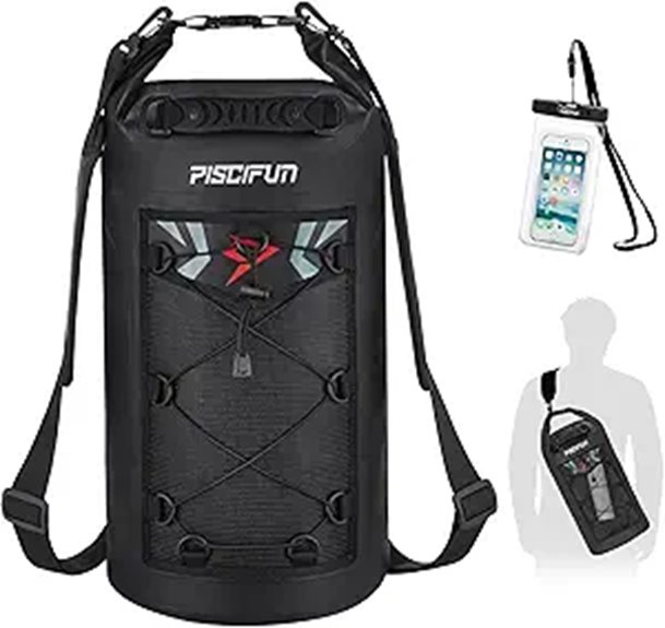 floating waterproof phone backpack