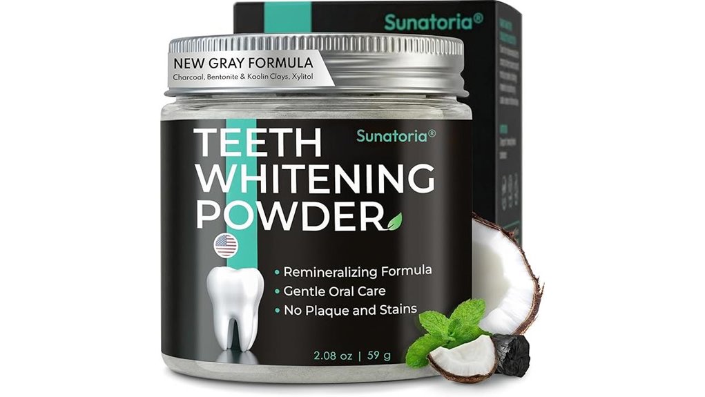 fluoride free mint whitening