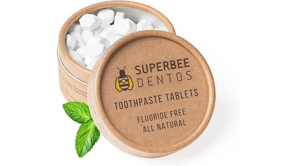 fluoride free superbee spearmint tablets