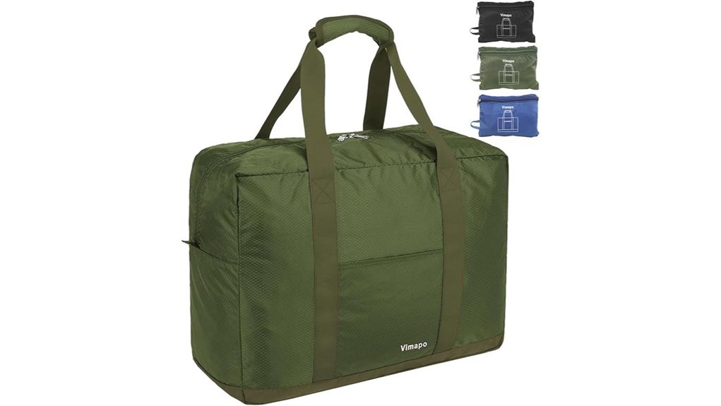 foldable 40l carry on duffle