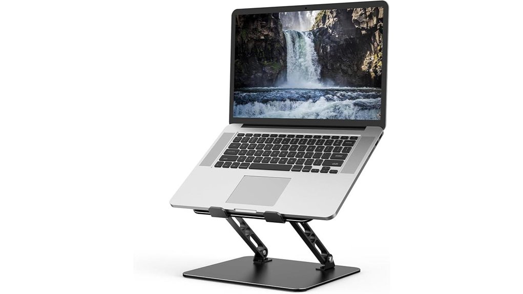 foldable adjustable laptop riser