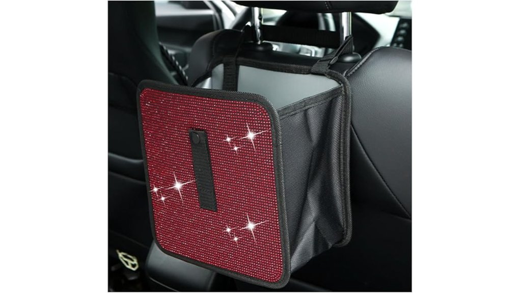 foldable car trash bling