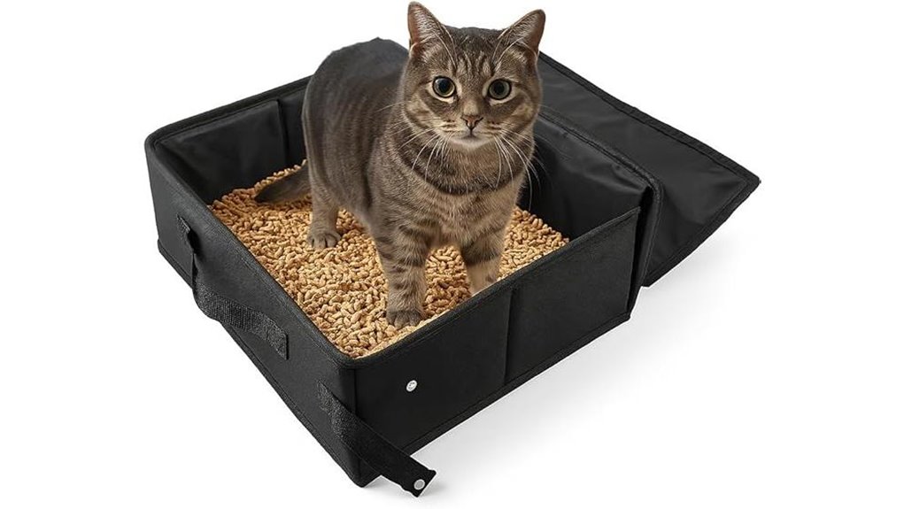 foldable cat litter box