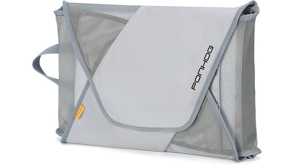 foldable grey compression folder