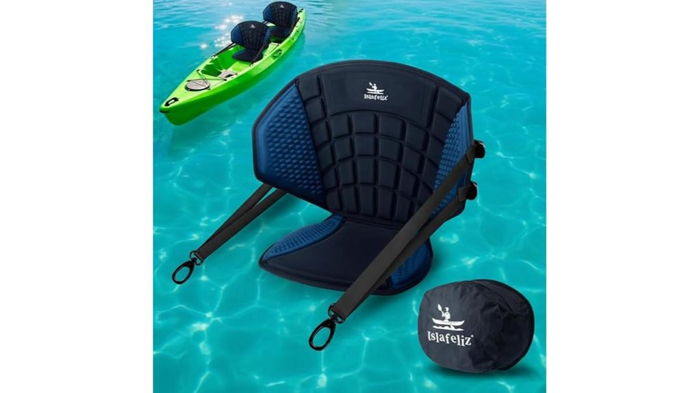 foldable kayak back seat