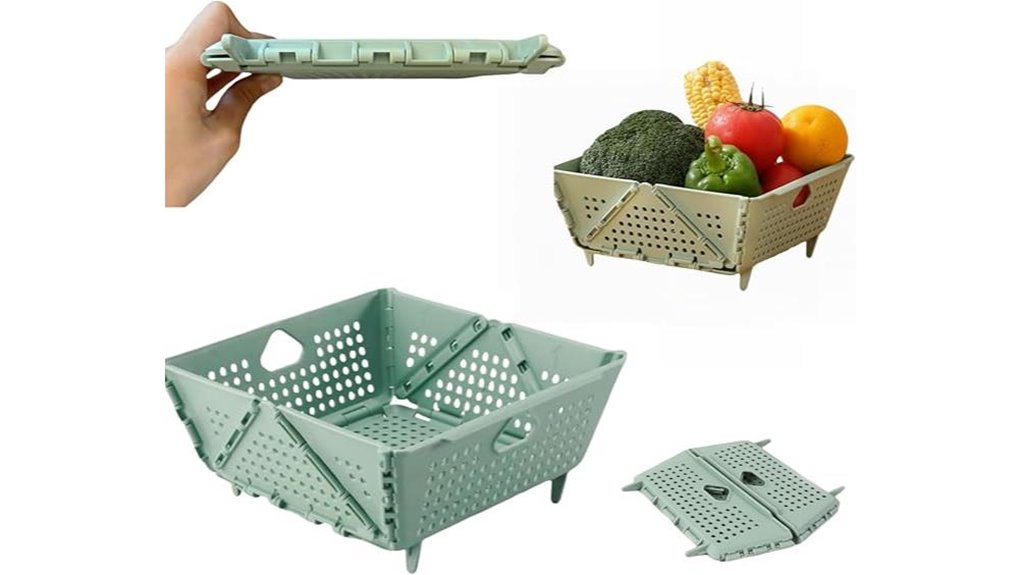 foldable kitchen outdoor colander