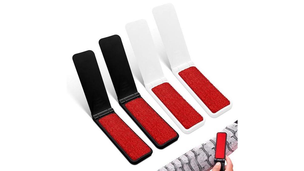 foldable lint brush pack