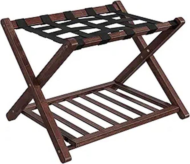 foldable luggage rack nylon