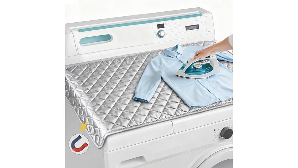 foldable magnetic ironing blanket