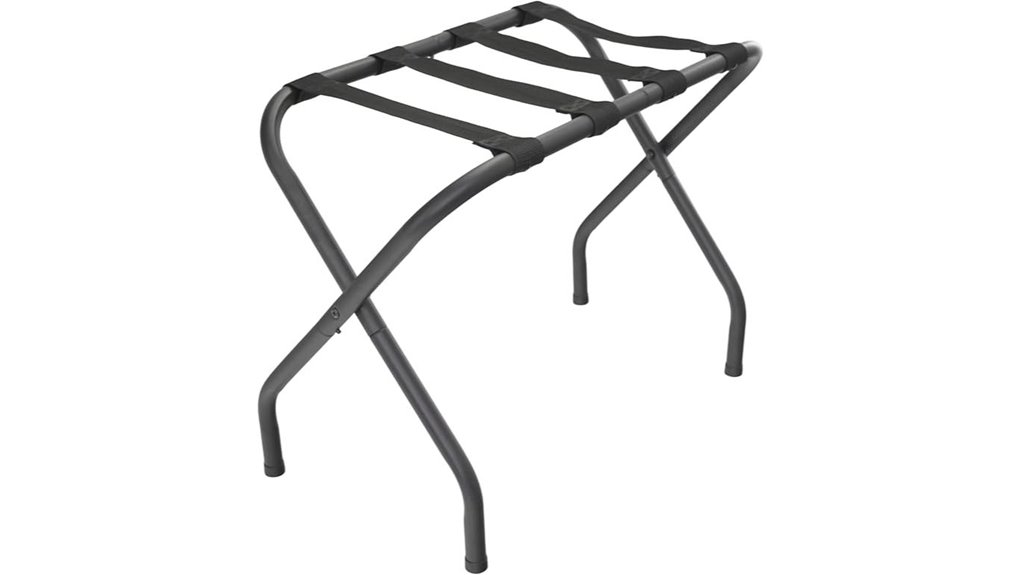 foldable nylon luggage rack