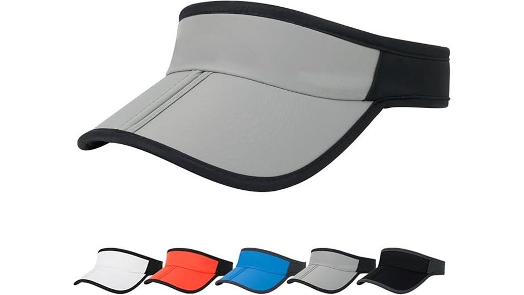 foldable sun visor caps