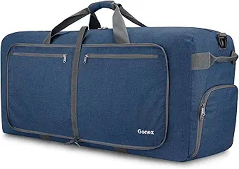 foldable travel duffle shoe