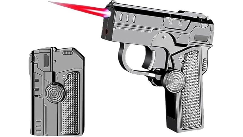 foldable windproof butane lighter