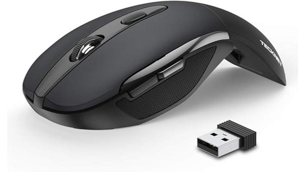 folding 2 4g mouse 3dpi