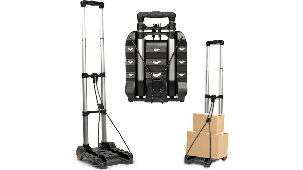 folding lightweight luggage cart