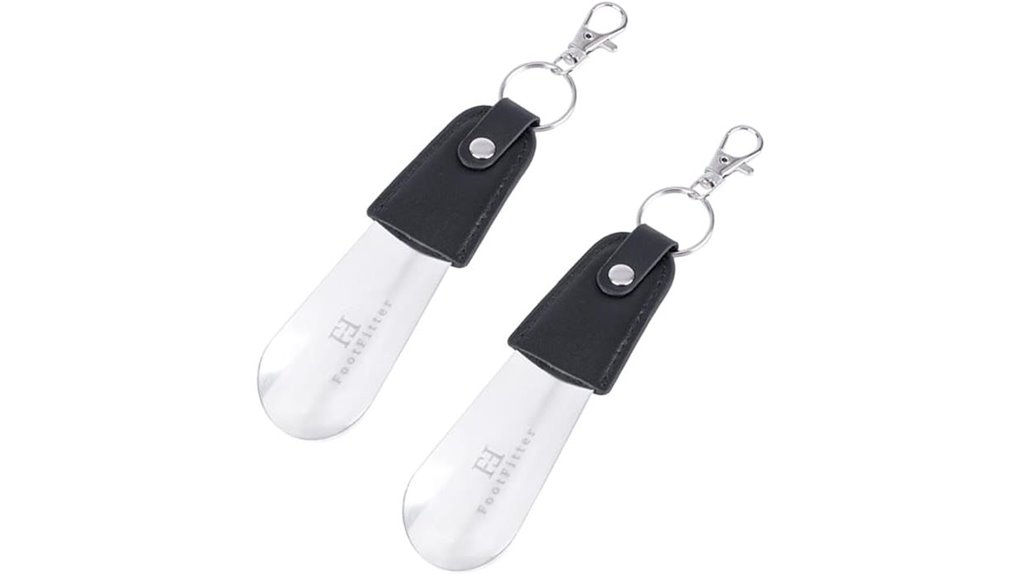 footfitter stainless travel keychain