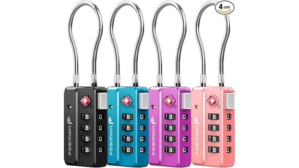 fosmon mini tsa locks