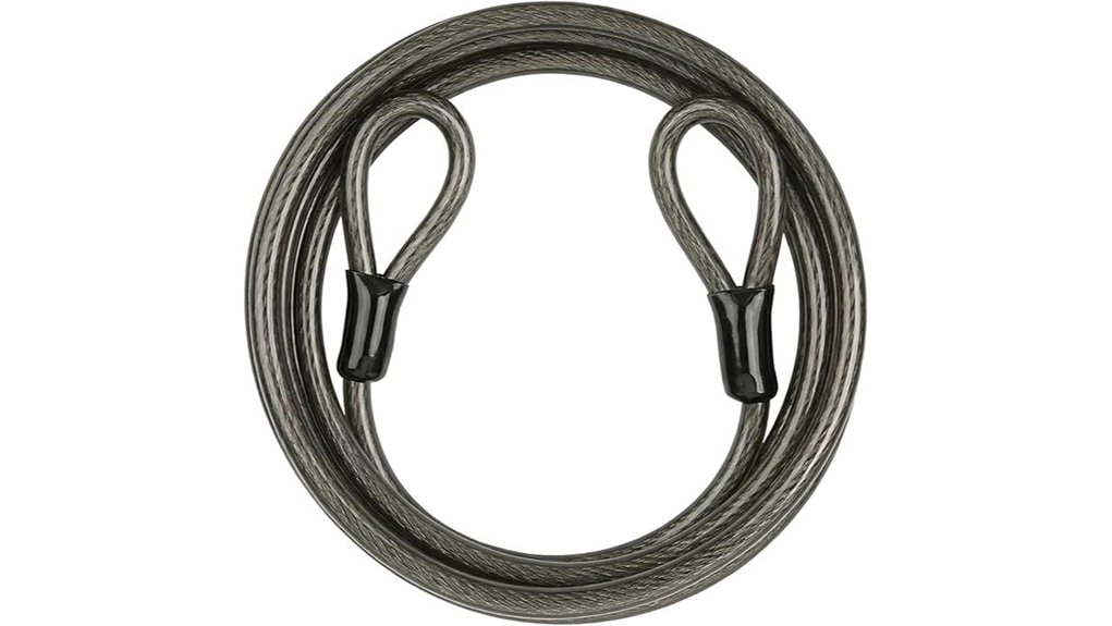 four foot steel cable lock