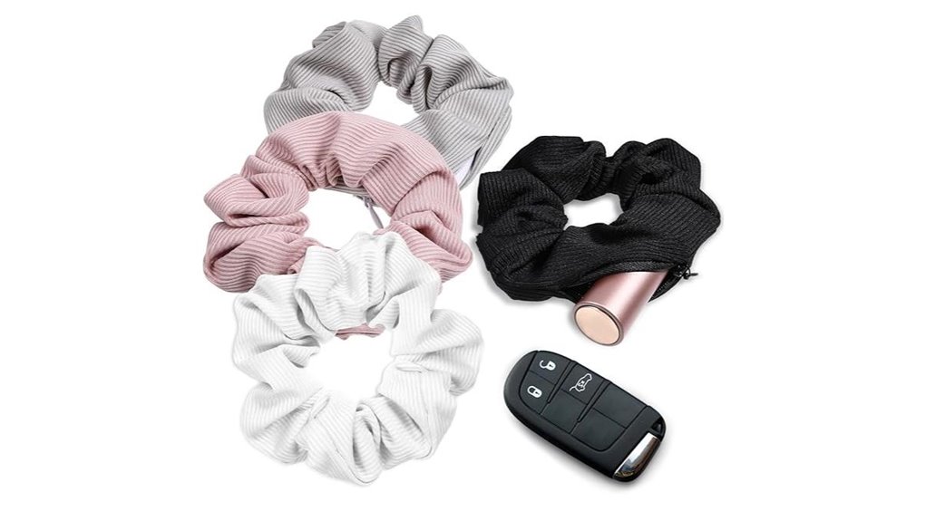 four hidden money scrunchies