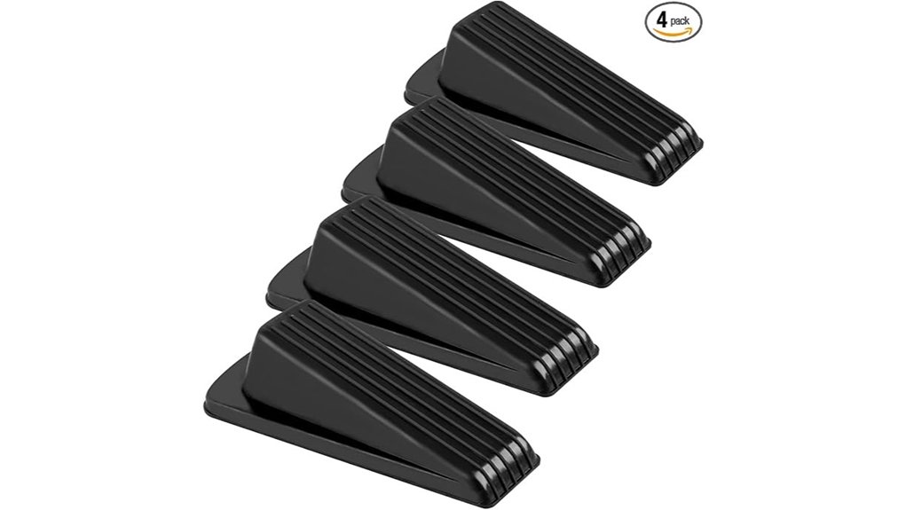 four pack rubber door stopper