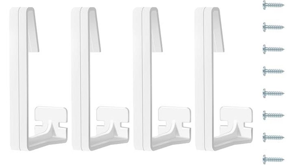 four rv curtain clips