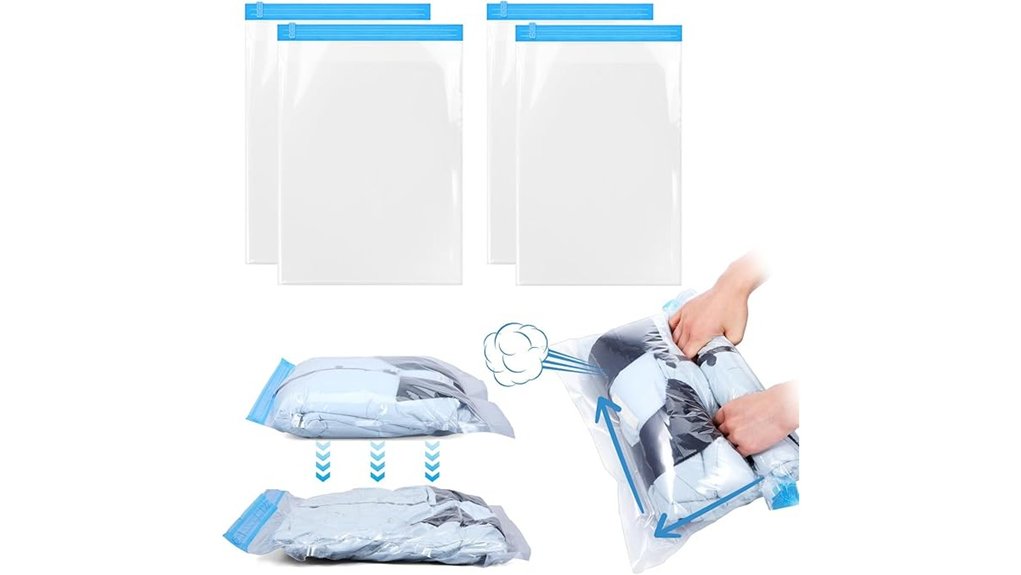 four travel compression roll ups