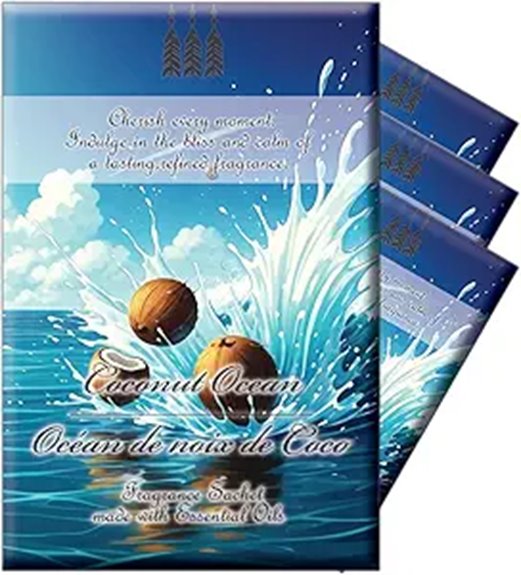 fresh 4 pack coconut sachets