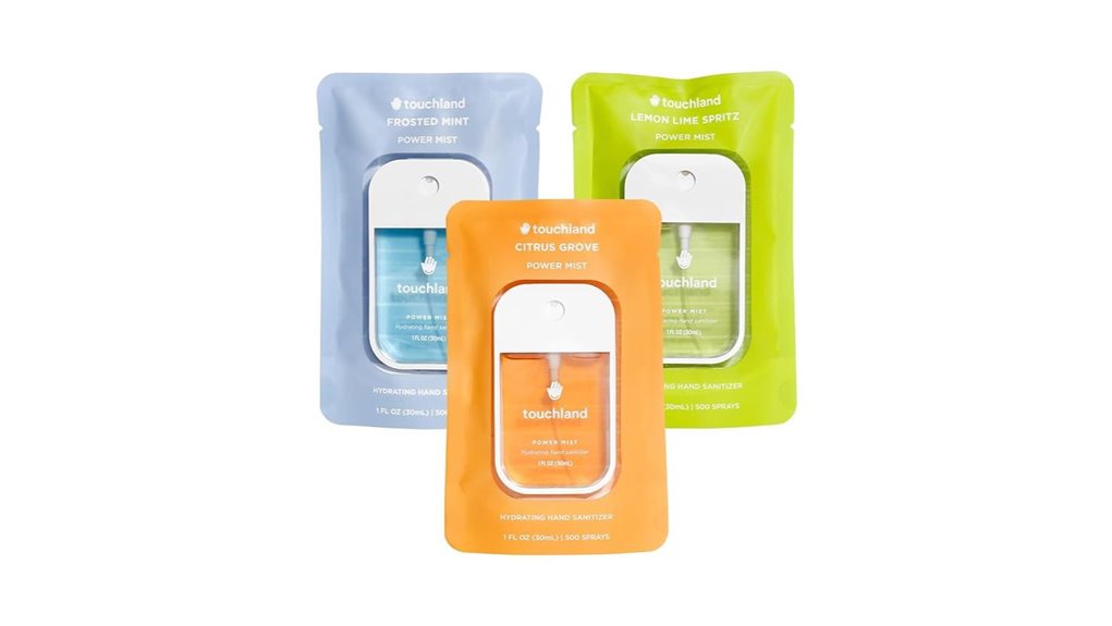 fresh hand sanitizer trio