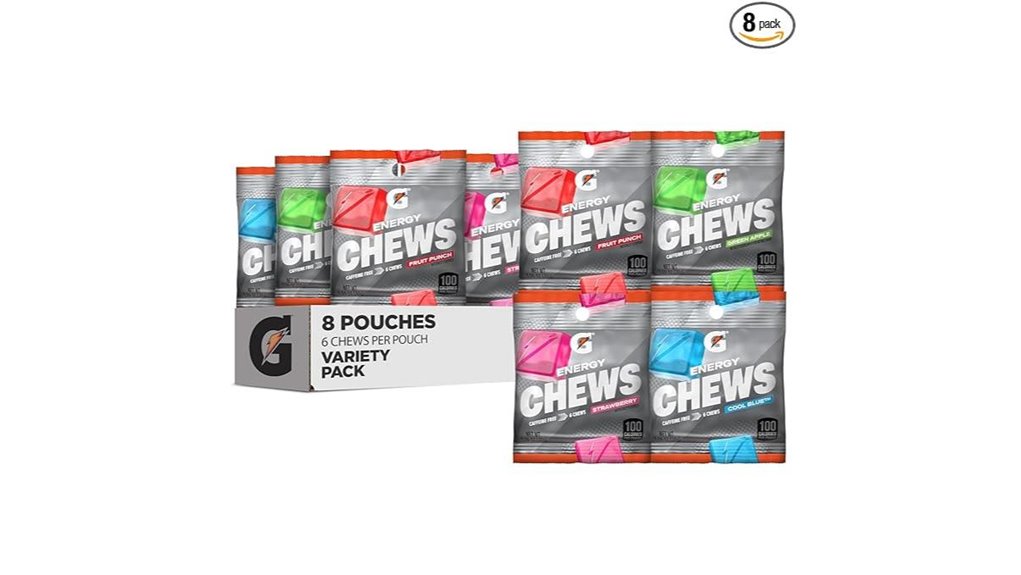 gatorade 4 flavor 8 pouch pack