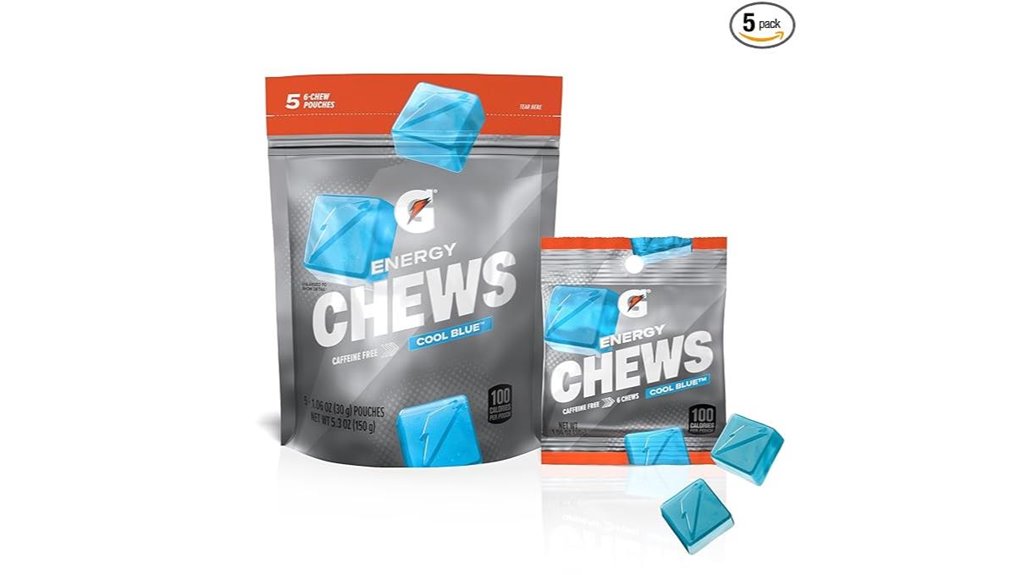 gatorade coolblue chews 5 pack