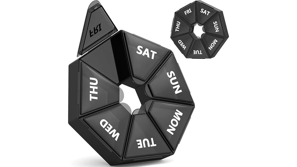 gelibo black 2 pack organizer