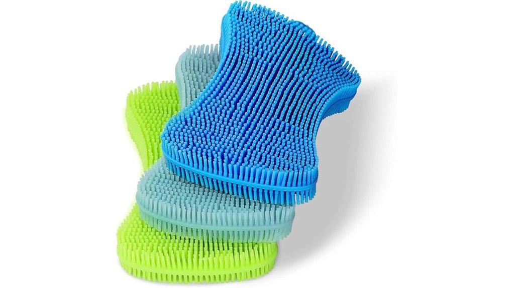 geloo double sided dish brush