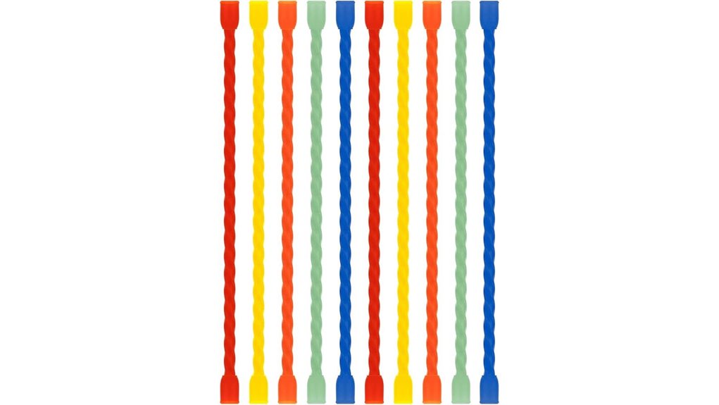 gesipor 6 inch silicone ties