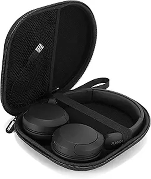 ginsco black headphone case