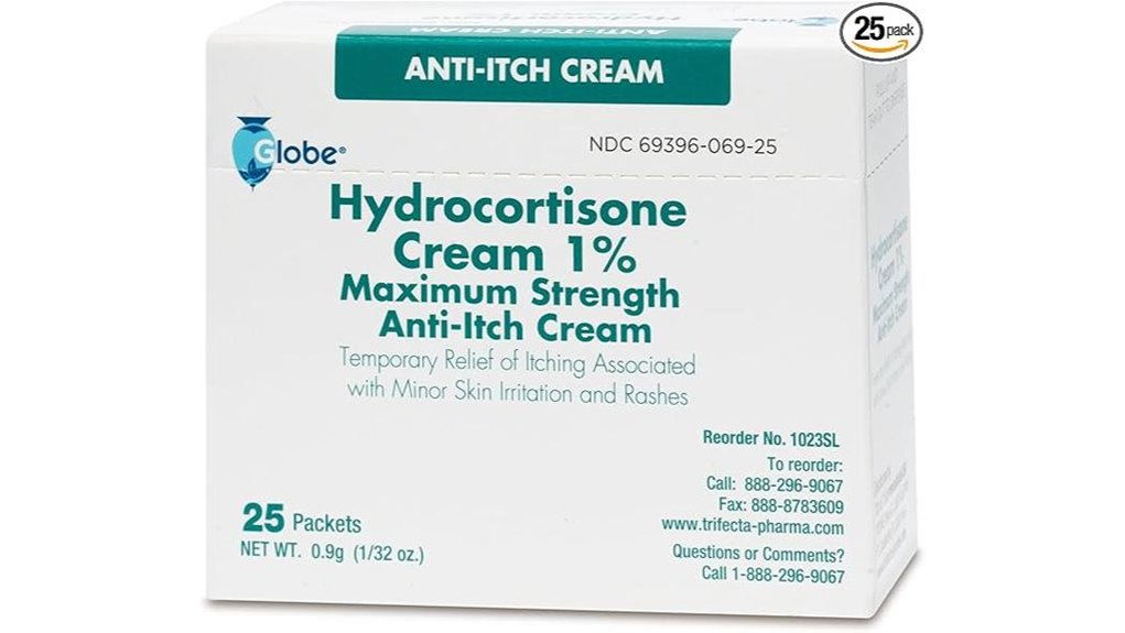 globe 1 hydrocortisone cream