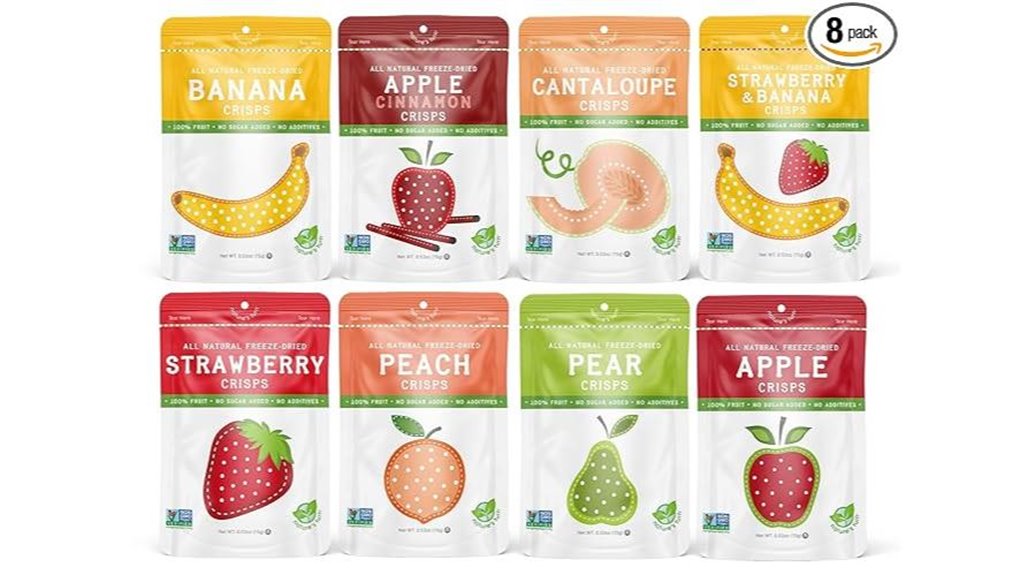 gluten free fruit crisps sampler