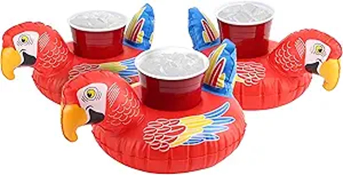 gofloats 3 pack drink holders