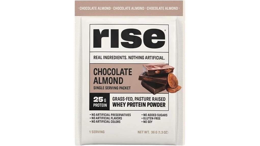 grass fed chocolate almond protein