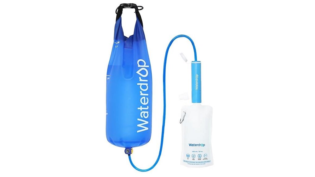 gravity 5 stage filter straw