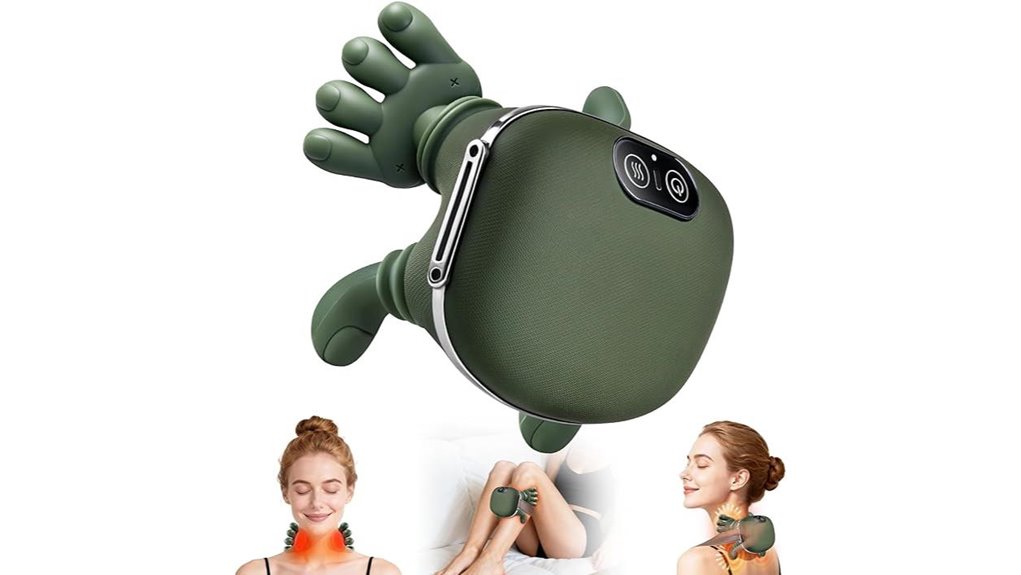 green bionic heated massager