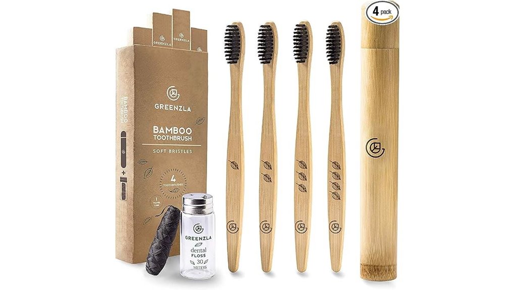 greenzla bamboo 4 pack case