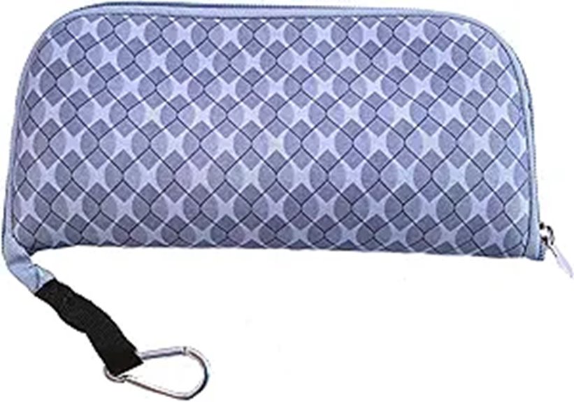 grey geo waves organizer