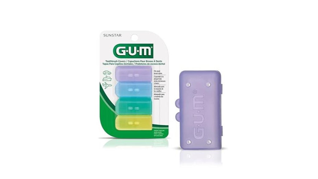 gum 152rf portable toothbrush covers